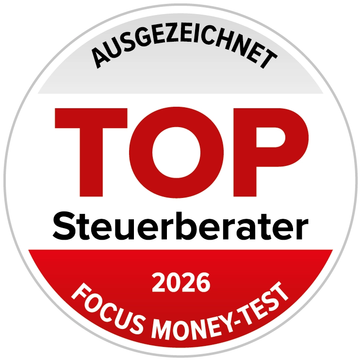 Martin Kassebohm wurde in 2026 vom Focus Money-Test als TOP Steuerberater ausgezeichnet